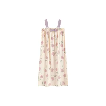 The Story Of The Flower Season Nightgown Women's Multicolor