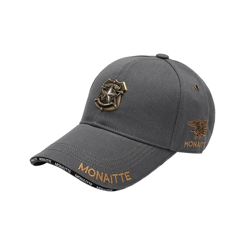 MONAITTE || Cotton Baseball Caps Unisex-3