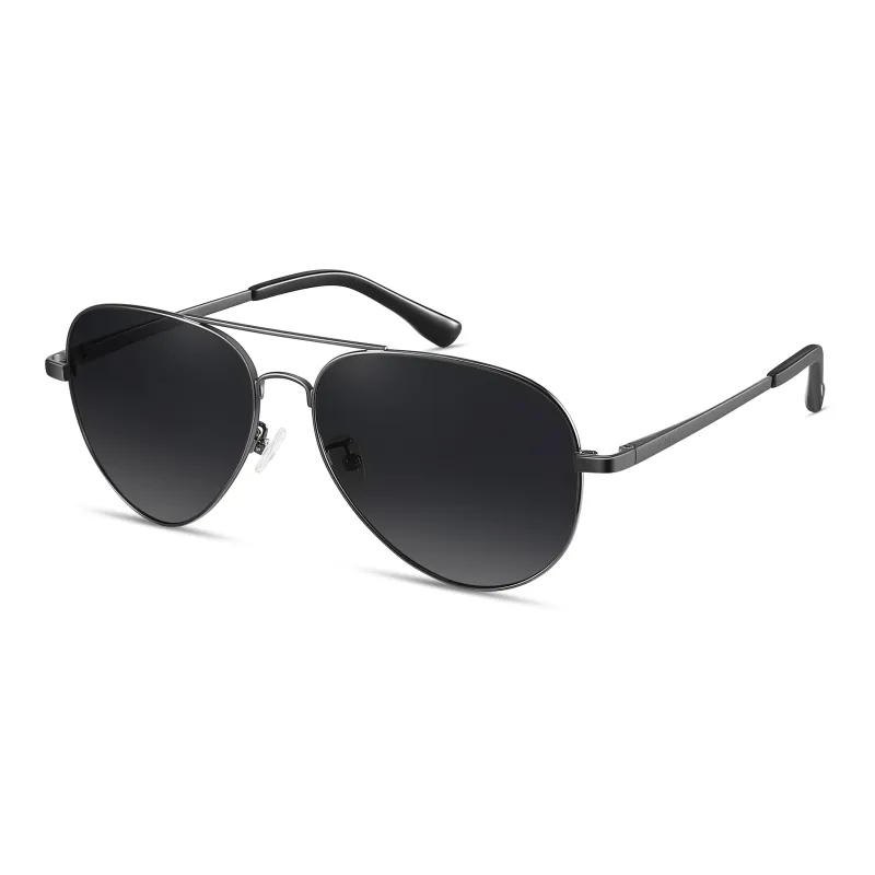 HLA Alloy Aviator Sunglasses Men's-6