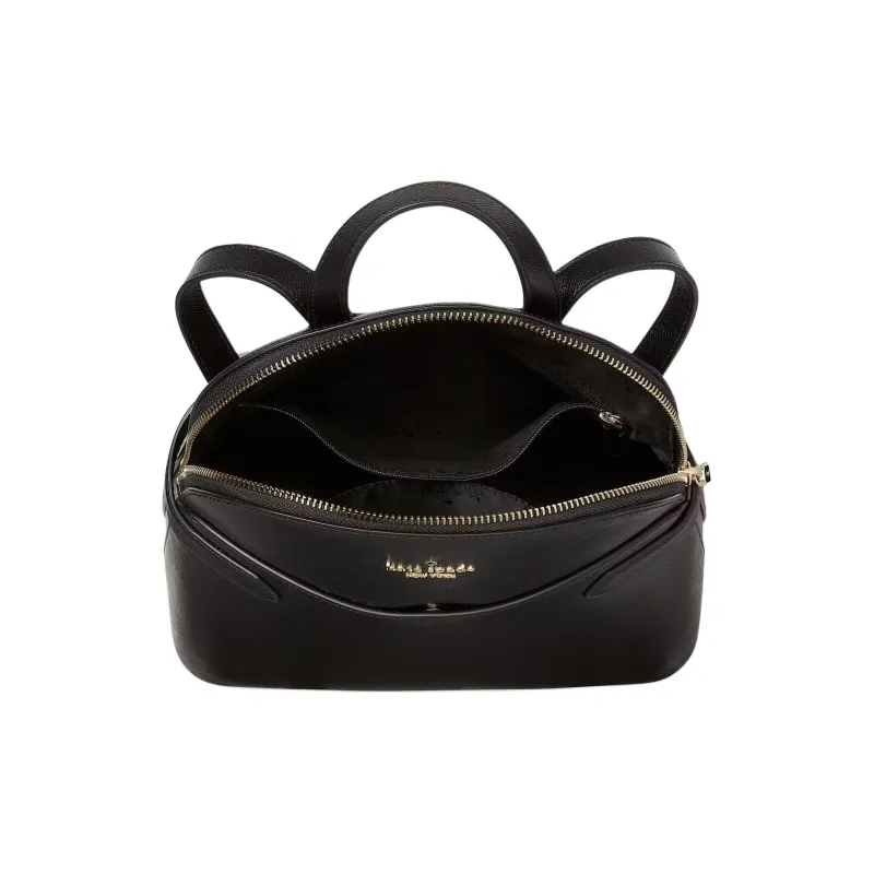 Kate Spade Staci Saffiano Leather Backpack Women's Black-2