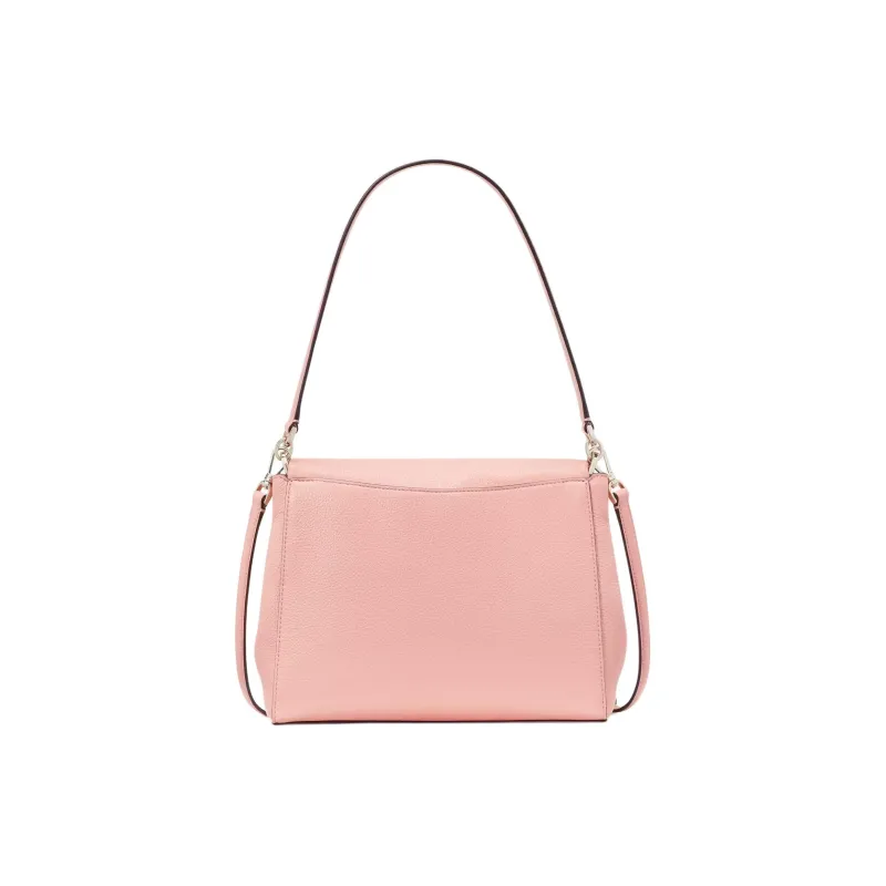 Kate Spade Leila Pebbled Leather Portable Crossbody Bag Shoulder Bag Women's Peach Rose-2