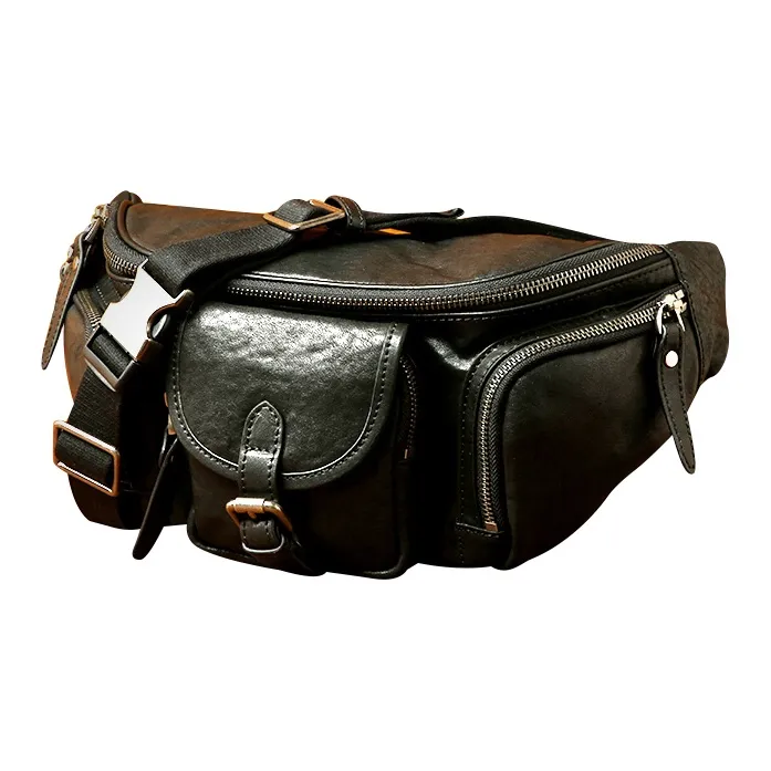 DOSRFINI Genuine Leather Top Grain Cow Leather Crossbody Bag-2