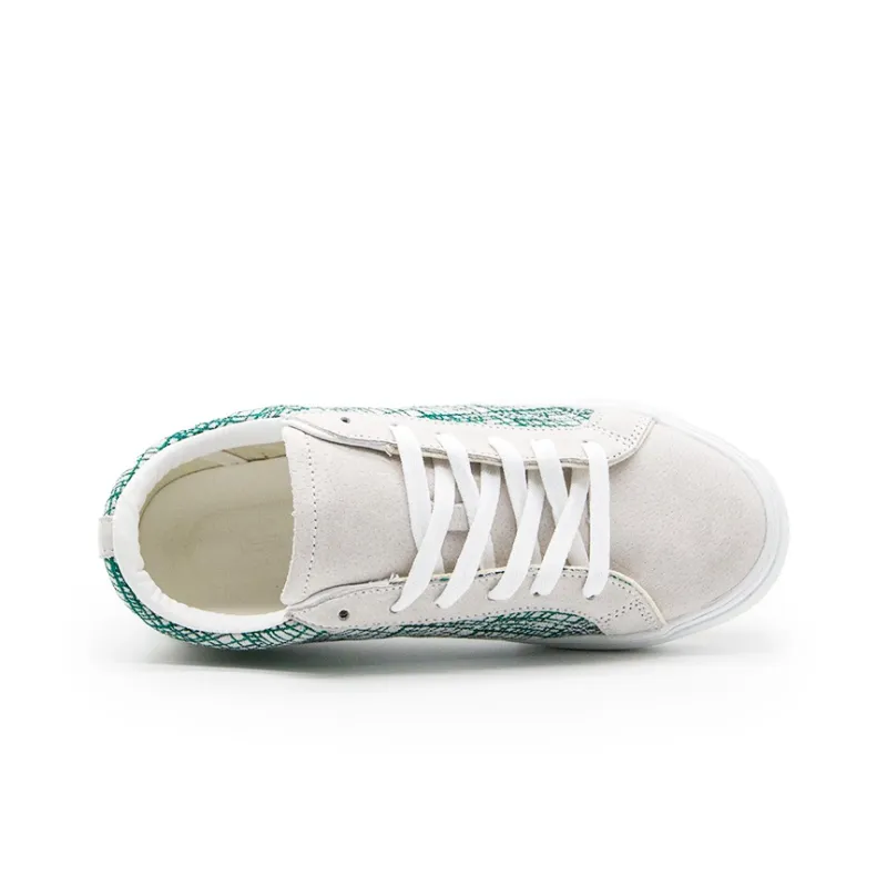 SUPSTORM Canvas Shoes Unisex Low Top Green-5