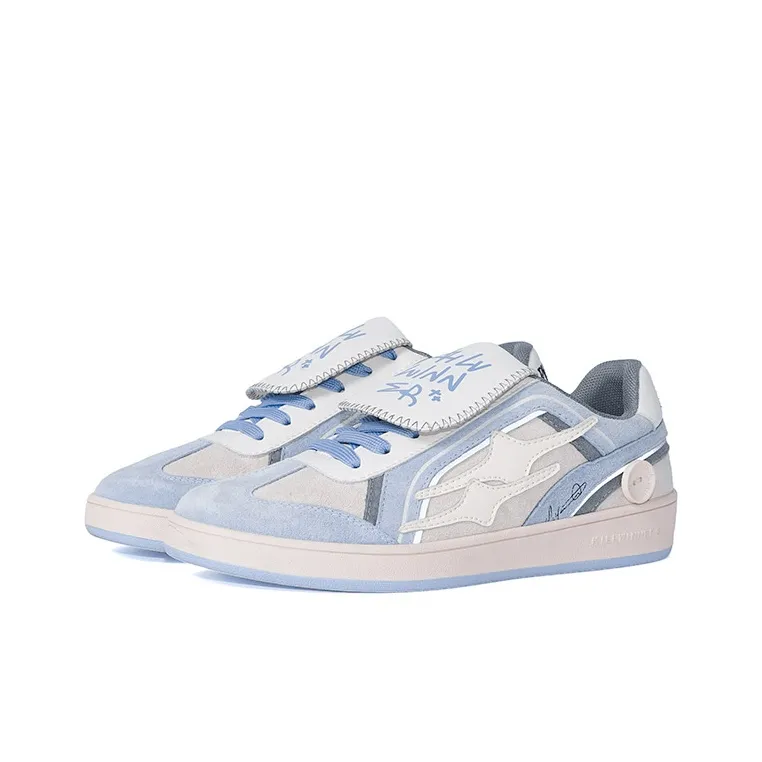 KILLWINNER Skateboard Shoes Unisex Low Top Blue-2