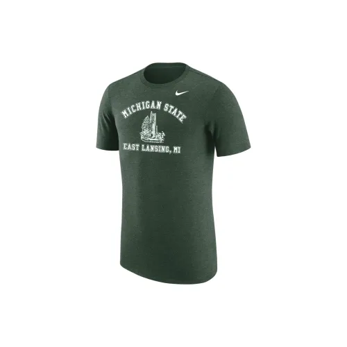 Nike T-Shirts Men Dark Green