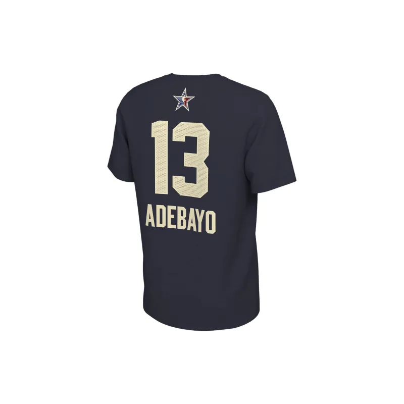 Jordan Bam Adebayo Basketball Jerseys Bam Adebayo 2024 NBA All Star Men's University Marine Blue-1