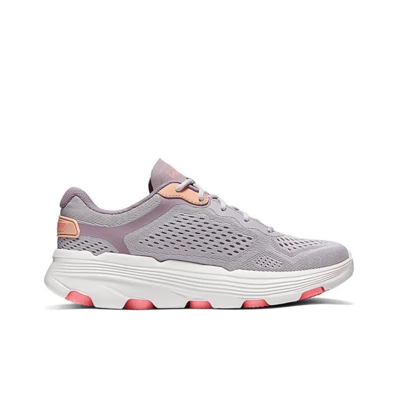 Skechers Cushioned Slip Resistant Breathable Quick Drying Low Top Casual Running Shoes Women's Pink White-1