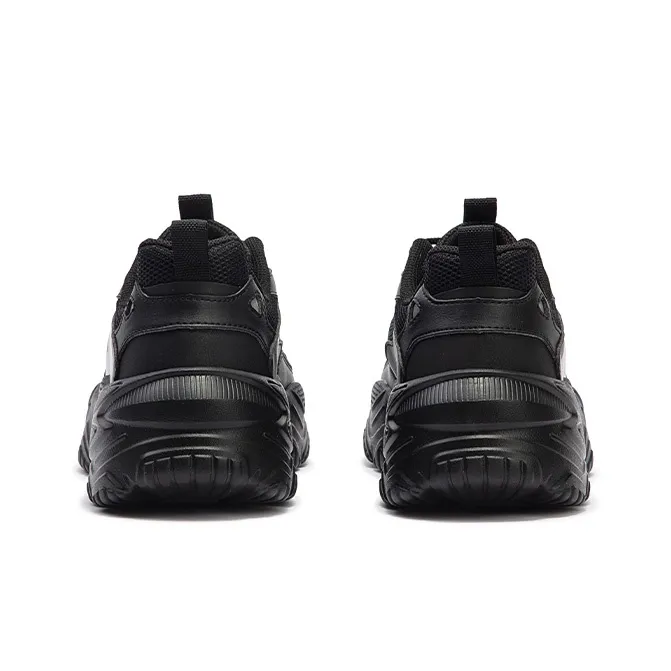 361° Ode Anti Slip And Wear Resistant Breathable Low Top Casual Shoes Men's Black Gray-3