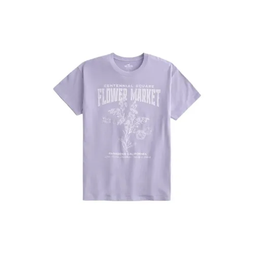 Hollister T-Shirts Women's Light Purple