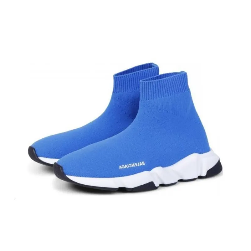 Balenciaga Speed Trainer Mid 'Blue'-2