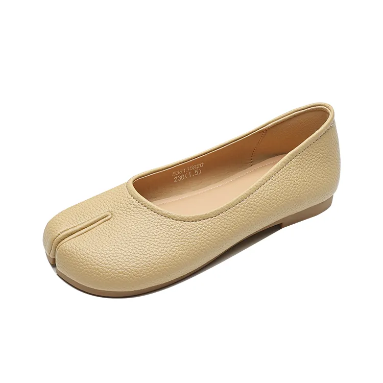【dme】 Casual Single Shoes 1.2cm Women's Milk Coffee-0