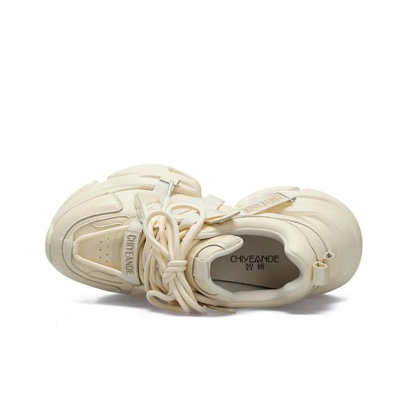CHIYEANDE Low-Top Chunky Sneakers 7cm Women's-2