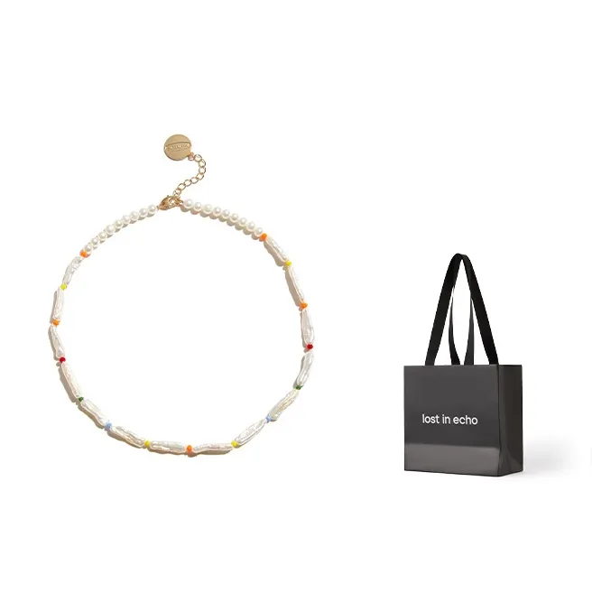 Lost In Echo Pearl Necklaces Women's-3