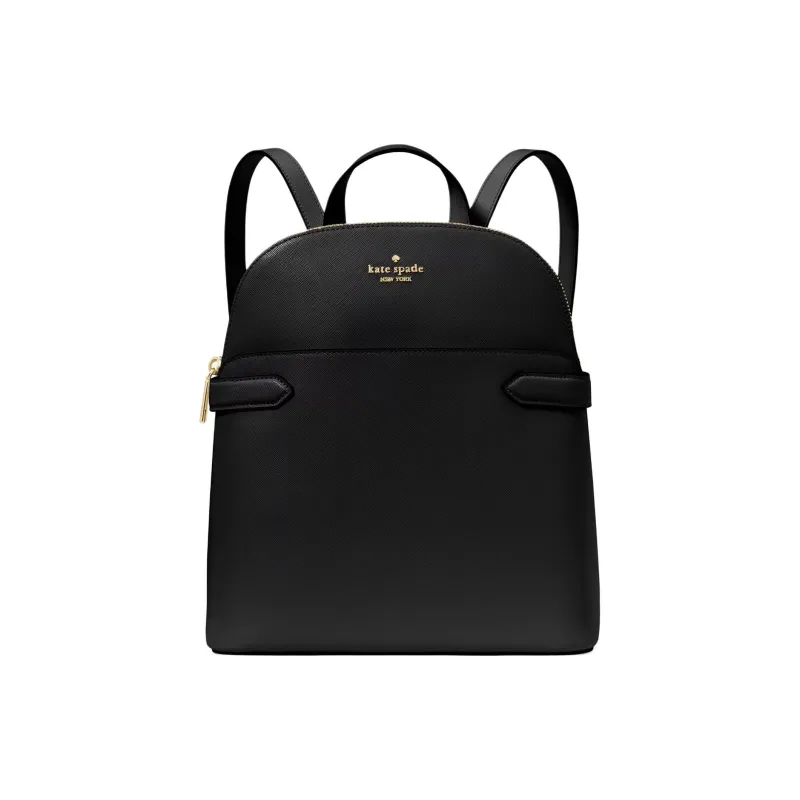 Kate Spade Staci Saffiano Leather Backpack Women's Black-0