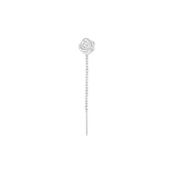 MIDNIGHT MOMENT S999 Fine Silver Drop Earrings Women's