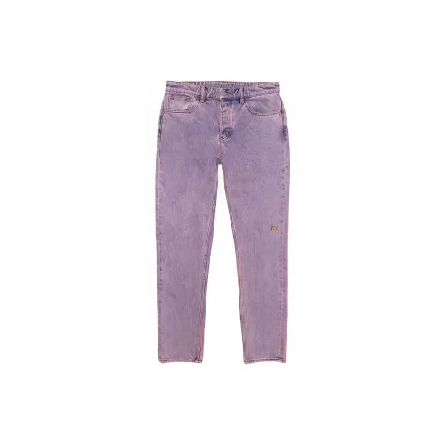 Drew House Smiley Collection Jeans Unisex Purple