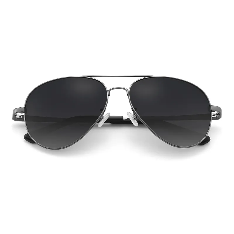 HLA Alloy Aviator Sunglasses Men's-10