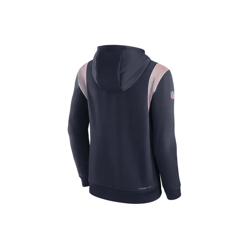 Nike Therma Athletic Stack Sweatshirt Men's Marine Blue-1