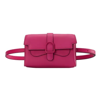 SENREVE Top Grain Cow Leather Shoulder Bag, Handbag, Shoulder Bag Women's Dragon Fruit