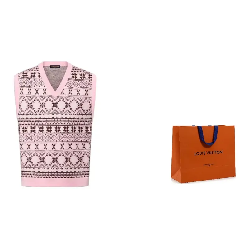 LOUIS VUITTON By Tyler The Creator Fair Isle Jacquared Merino Wool Vest-1