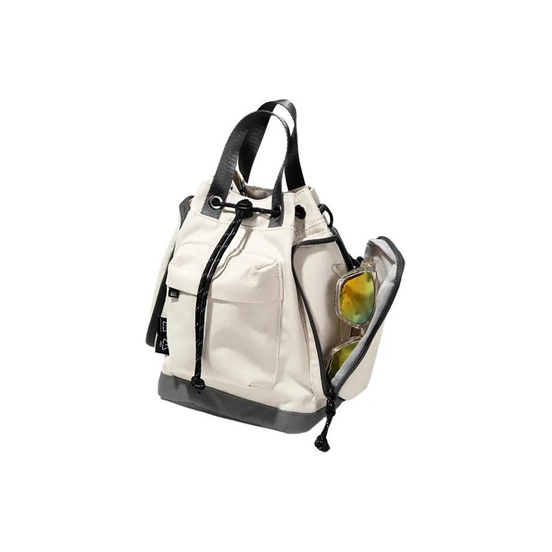 Doughnut Recycled Polyester Backpack Small Size Unisex Stone Color-2