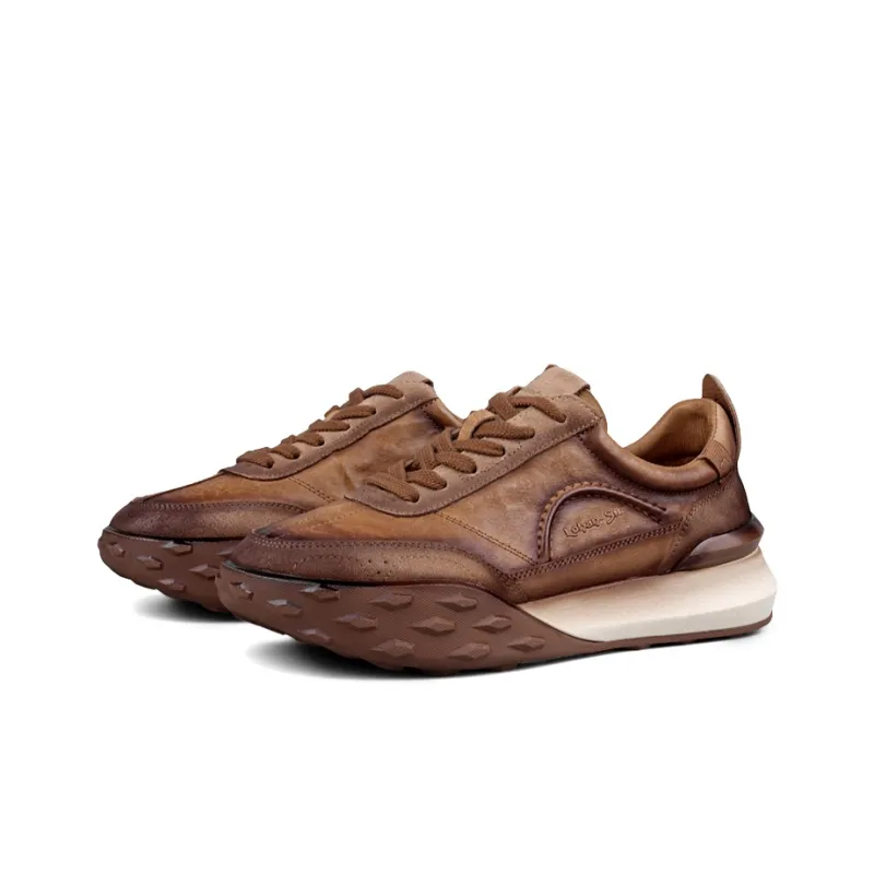LOHAN·SIR Rhythm Series Lightweight Wear Resistant And Slip Resistant Low Top Casual Shoes Men's-7