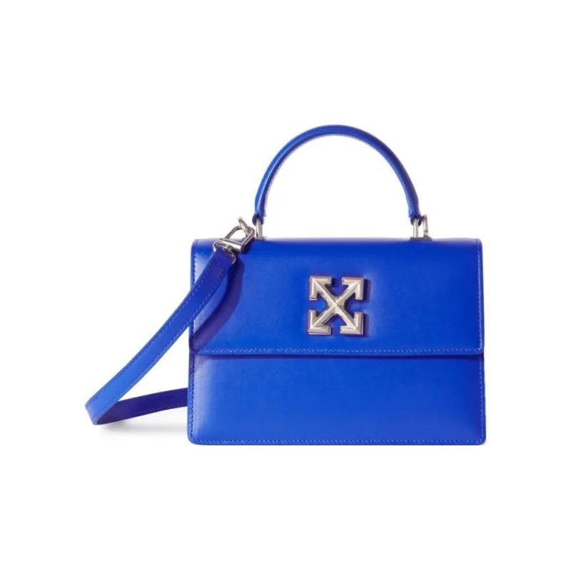 OFF WHITE Jitney 1.4 Top Handle Blue-0