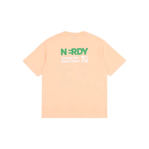 Nerdy T-Shirts Unisex Light Orange