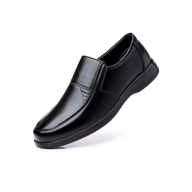 Poitulas Men's Casual Shoes Men Low Top Black-1