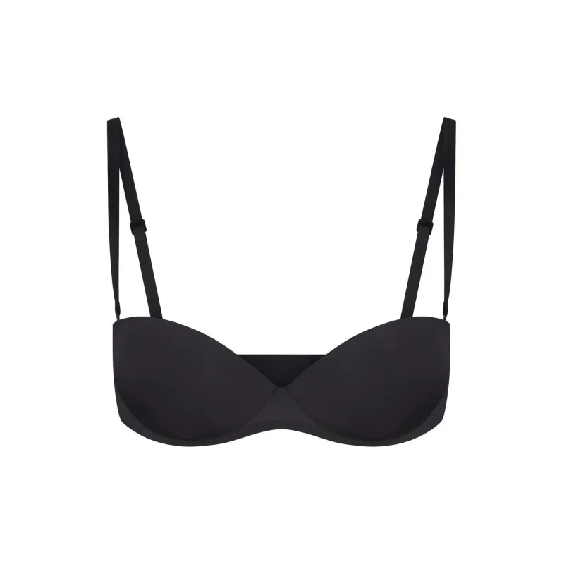 SKIMS ULTIMATE BRA STRAPLESS PUSH UP BRA Women's ONYX/Onyx-1
