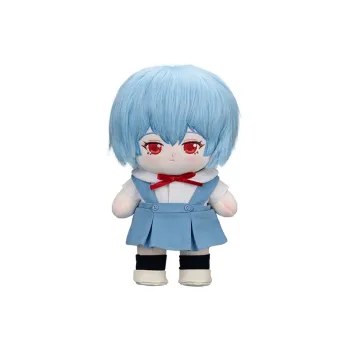 POP MART Resonance Neon Genesis Evangelion School Uniform Dolls Plush Doll 20cm High
