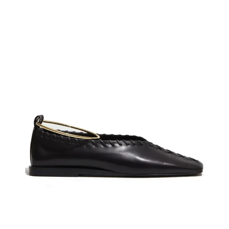 JIL SANDER Casual Single Shoes Women's Black-1