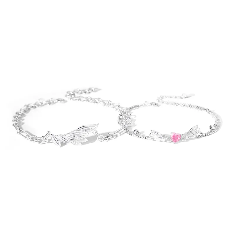 SUCH NICE S925 Silver Bracelets Unisex-2