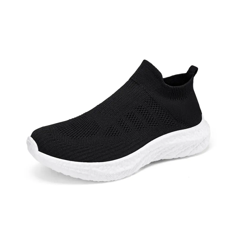 SENGUIBUCK Cushioning Breathable Low-Top Casual Shoes Men's Black-0
