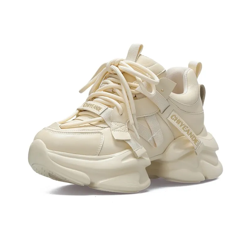 CHIYEANDE Low-Top Chunky Sneakers 7cm Women's-1