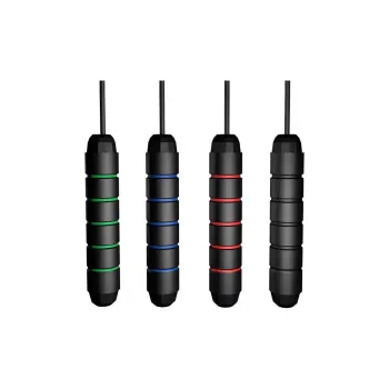 ELFBEAUTY Aerobic Fat Reduction Non Countable Jump Ropes Adults Foam Controller PVC Steel Wire Rope 3m