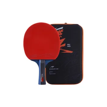 KASUP Ping Pong Paddles Unisex Red Penhold Grip/Shakehand Grip