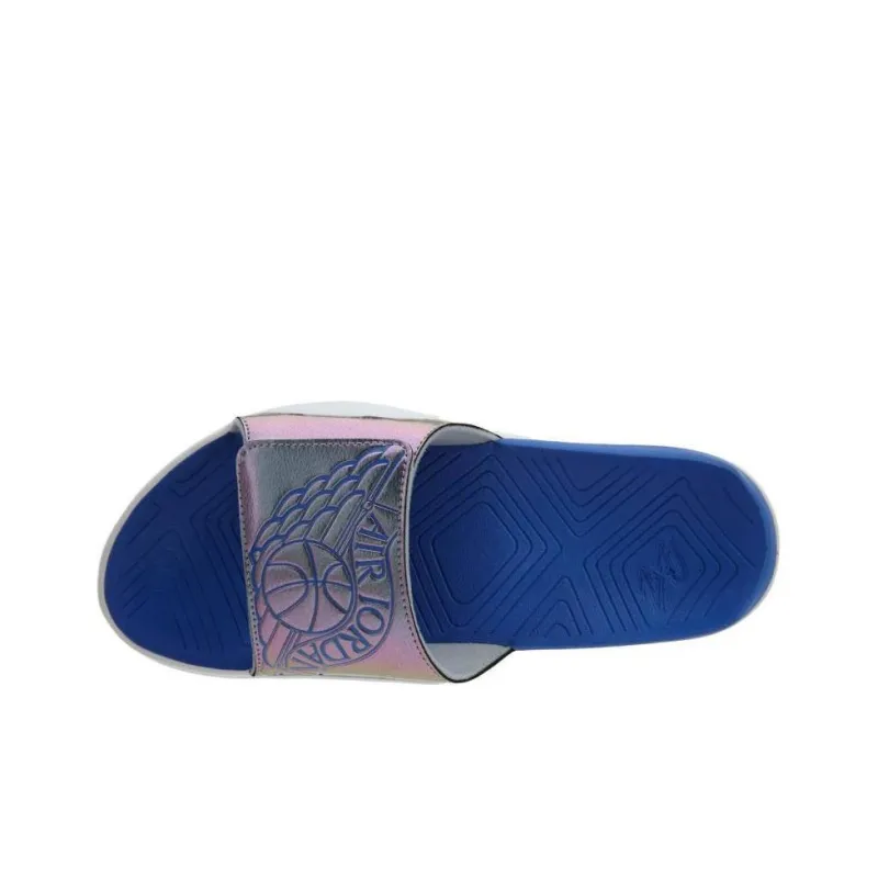 Jordan Hydro 7 Wolf Grey Hyper Royal-3