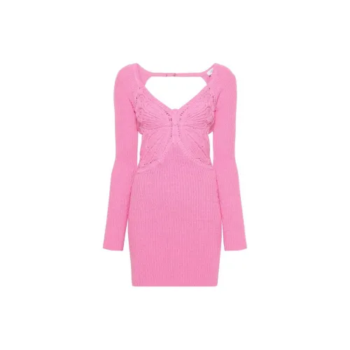 Blumarine Long-Sleeved Dresses Women's Rose Pink