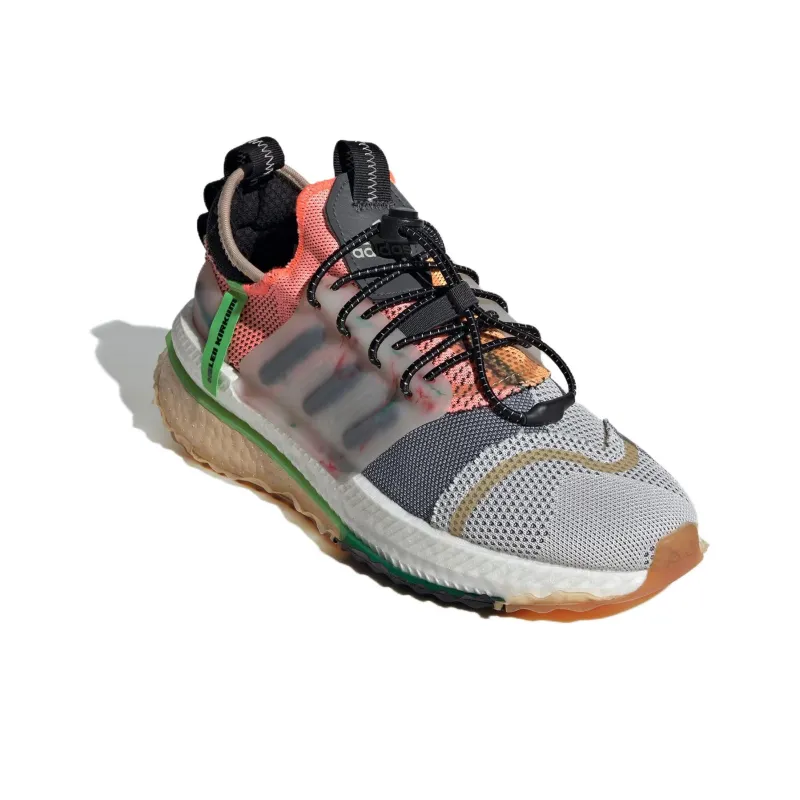 Adidas X_PLRBOOST Helen Kirkum Aluminium Core Black Lucid Lime-2