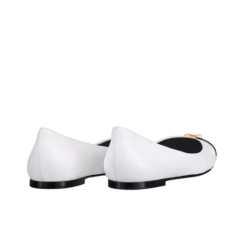 LOUIS VUITTON Heartbreaker Flat Ballerina Shoes 'White' Women's-4