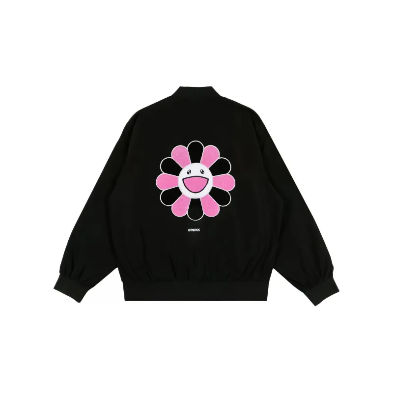 Pink X Kaikai Kiki Bomber Jacket-1