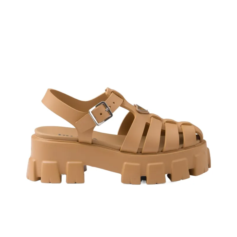 PRADA Monolith 55mm Platform Sandals-1