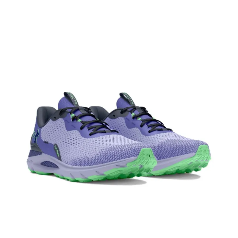 Under Armour Cushioning, Slip Resistant, And Abrasion Resistant Low Top Running Shoes Unisex Blue Green-2
