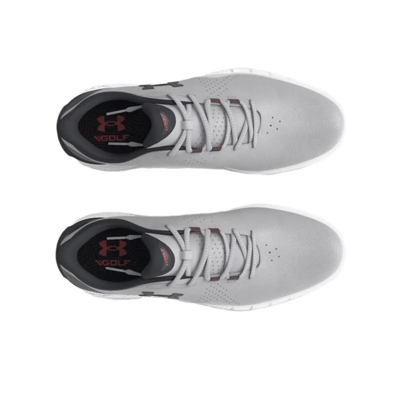Under Armour Drive Fade Shock Absorbers With Slip Resistant Features Low Top Golf Shoes Men's Gray Black-3