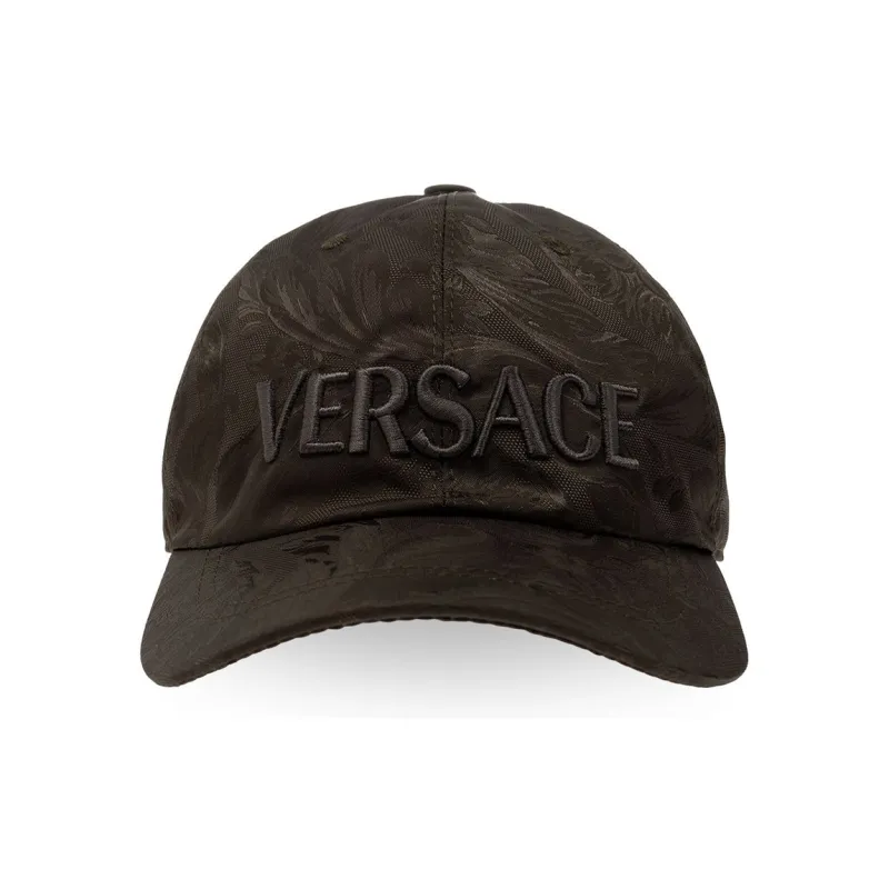 VERSACE Polyamide Baseball Caps Men's Dark Green-0