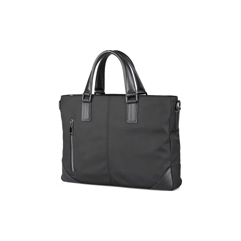 PULUWIRR Oxford Advanced Sensual Versatile Minimalist Style Convenient Medium Firmness Men's Bag Regular Unisex Black-0