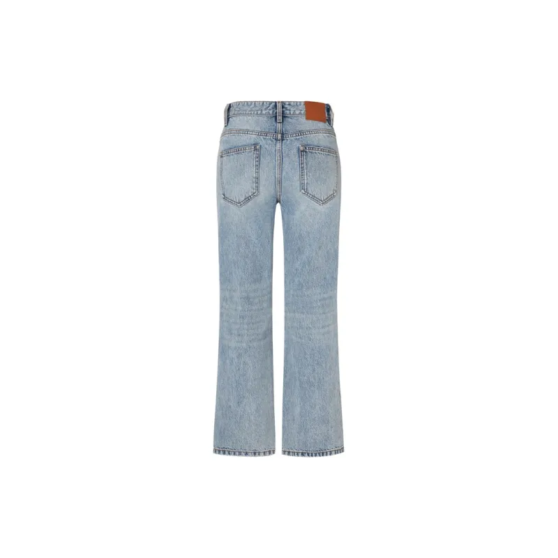 MO&CO Jeans Women's Denim Light Blue-1