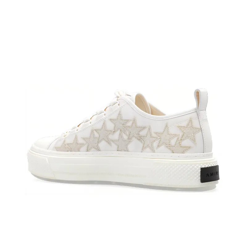 AMIRI Stars Court Low White Alabaster Women's-3