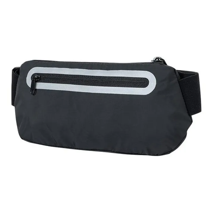 Anta Running Collection Polyester Cell Phone Pouch Fanny Pack Unisex Basic Black-1